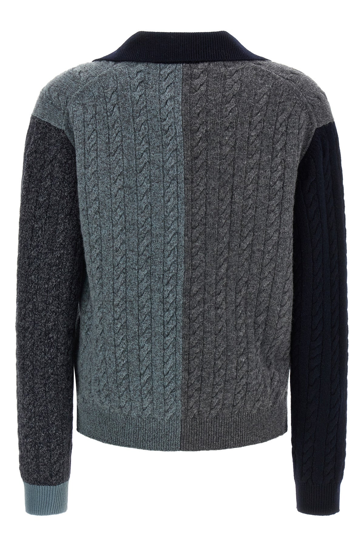 the ferragamo pure virgin wool long-sleeved sweater stands out for its sophistic