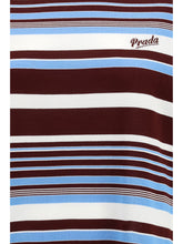 PRADA 42 embroidered cotton t-shirt