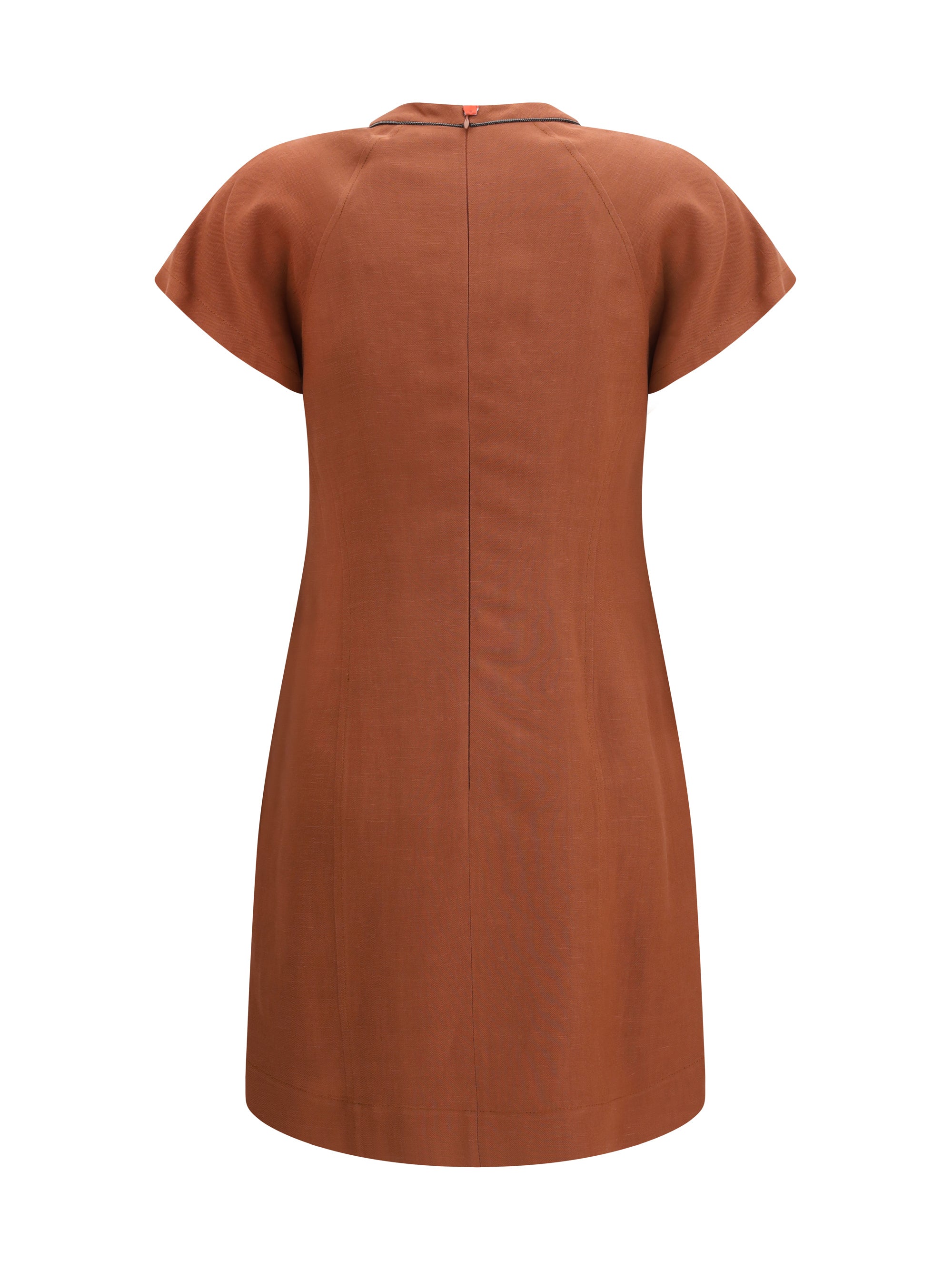 midi linen dress