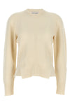 chevron corset wool and cashmere sweater