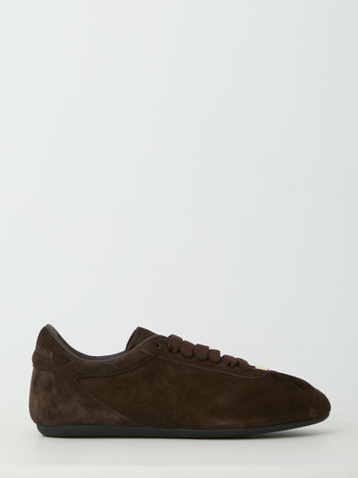 DOLCE&GABBANA 36 low-top suede sneakers