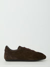low-top suede sneakers