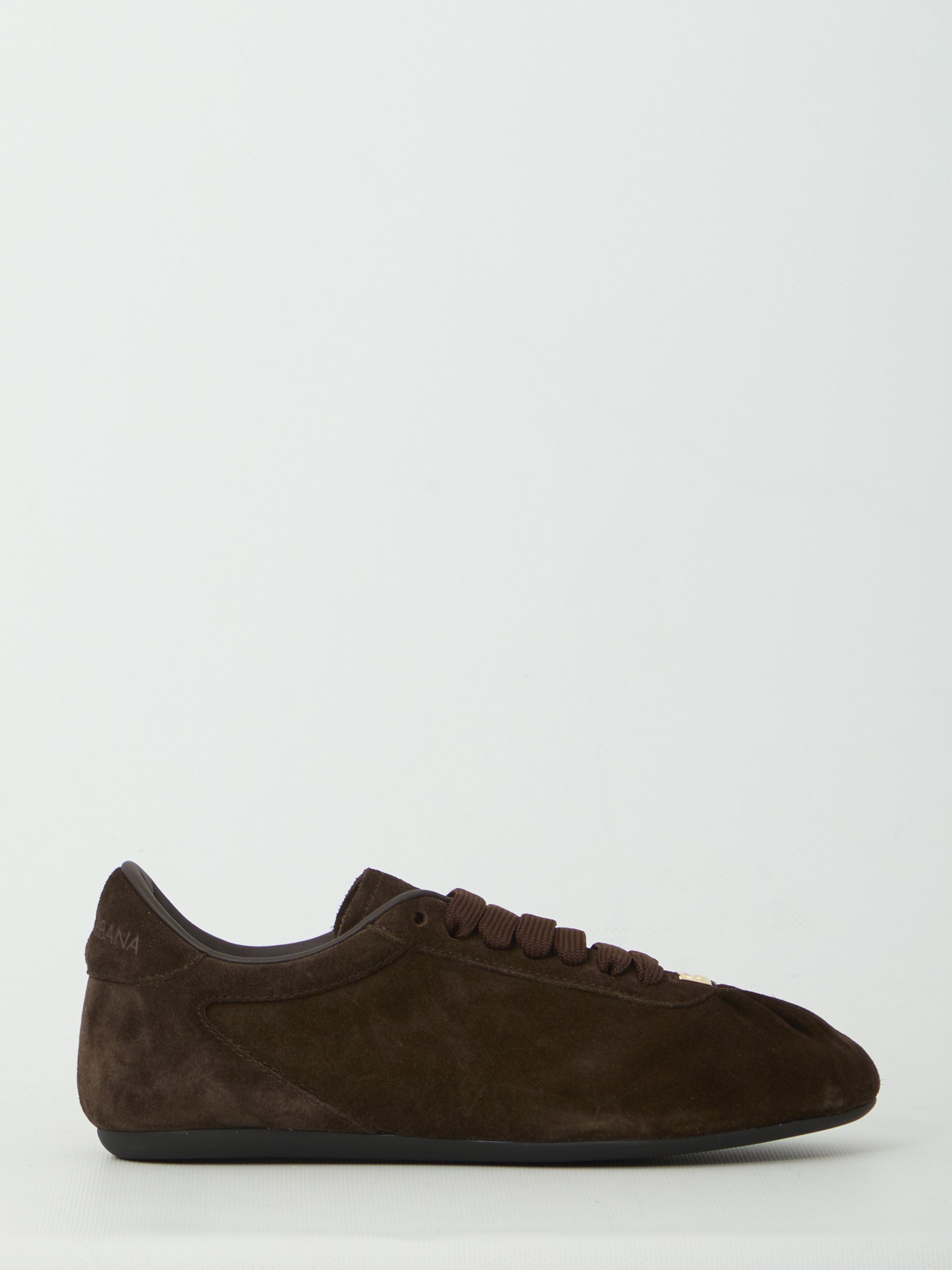 low-top suede sneakers