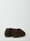 low-top suede sneakers