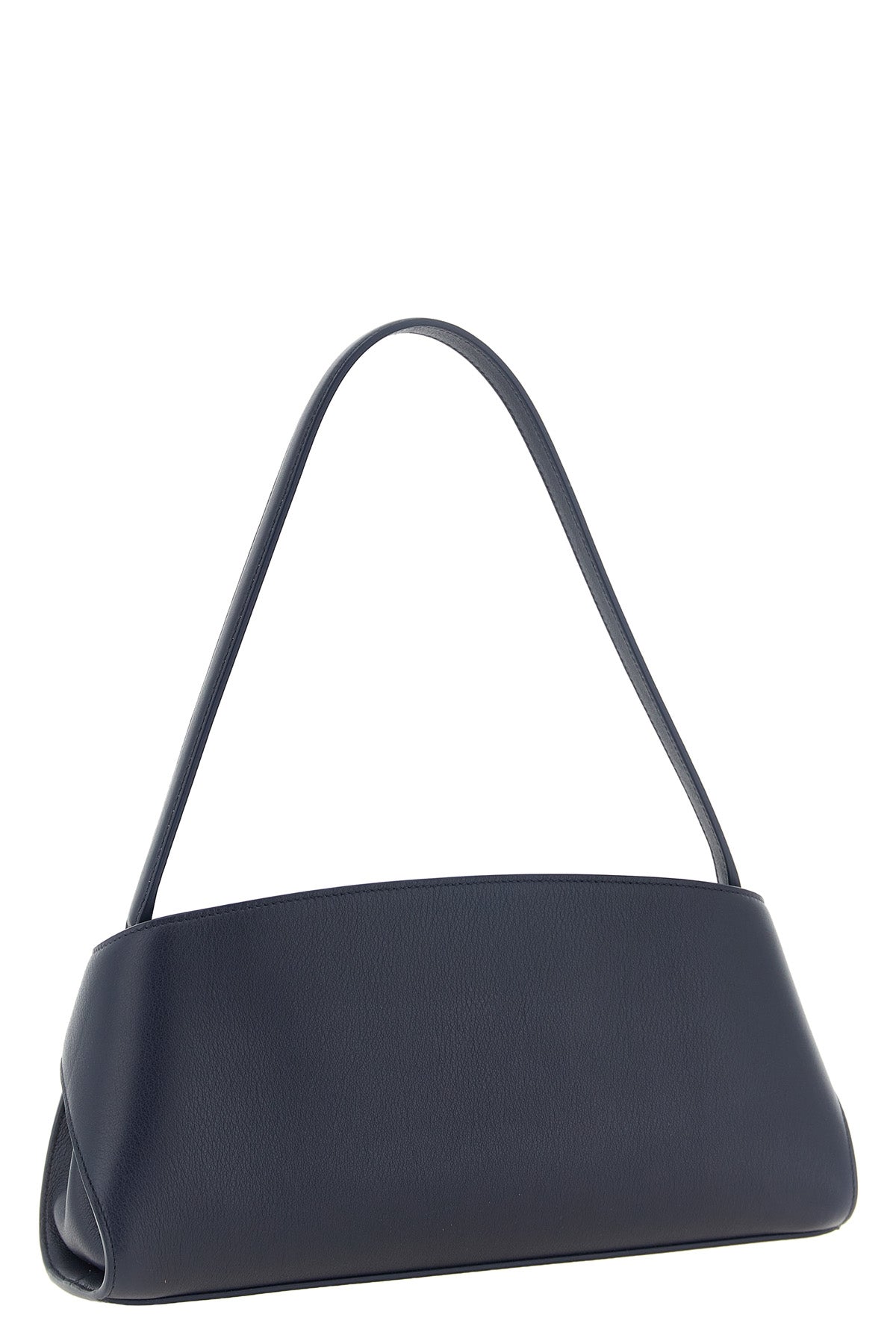 the ferragamo hug east-west shoulder bag stands out for its structured silhoue