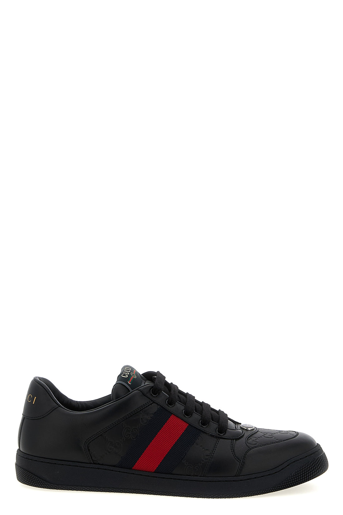 GUCCI 8.5 screener leather sneakers
