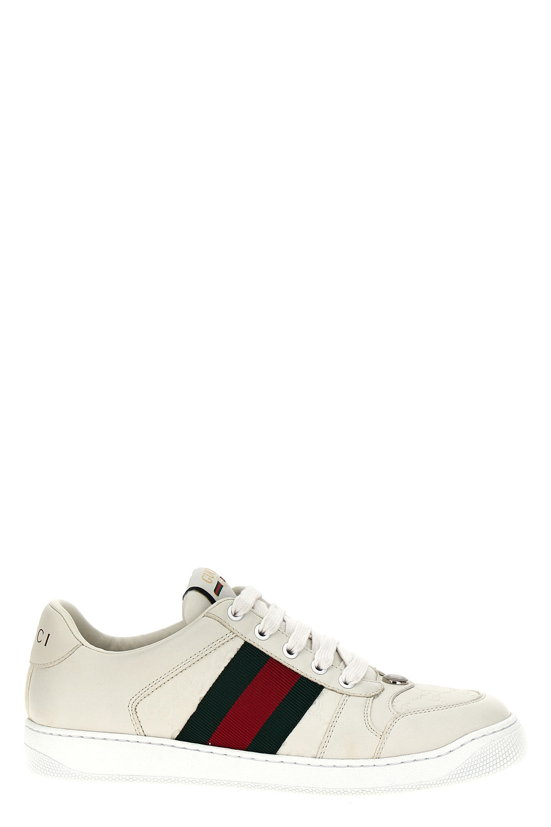 GUCCI 8.5 screener leather sneakers