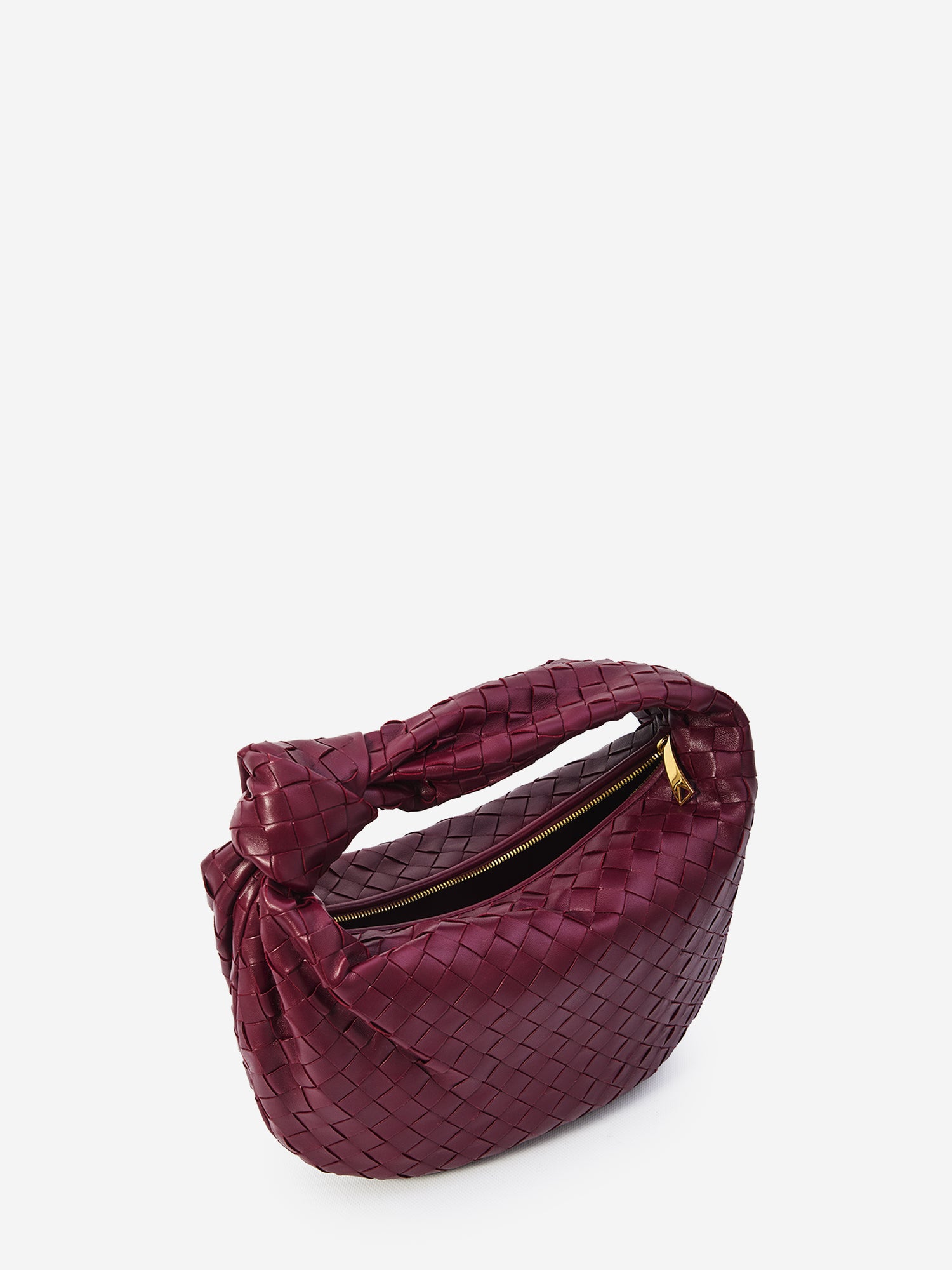 BOTTEGA VENETA OS teen jodie bag in burgundy