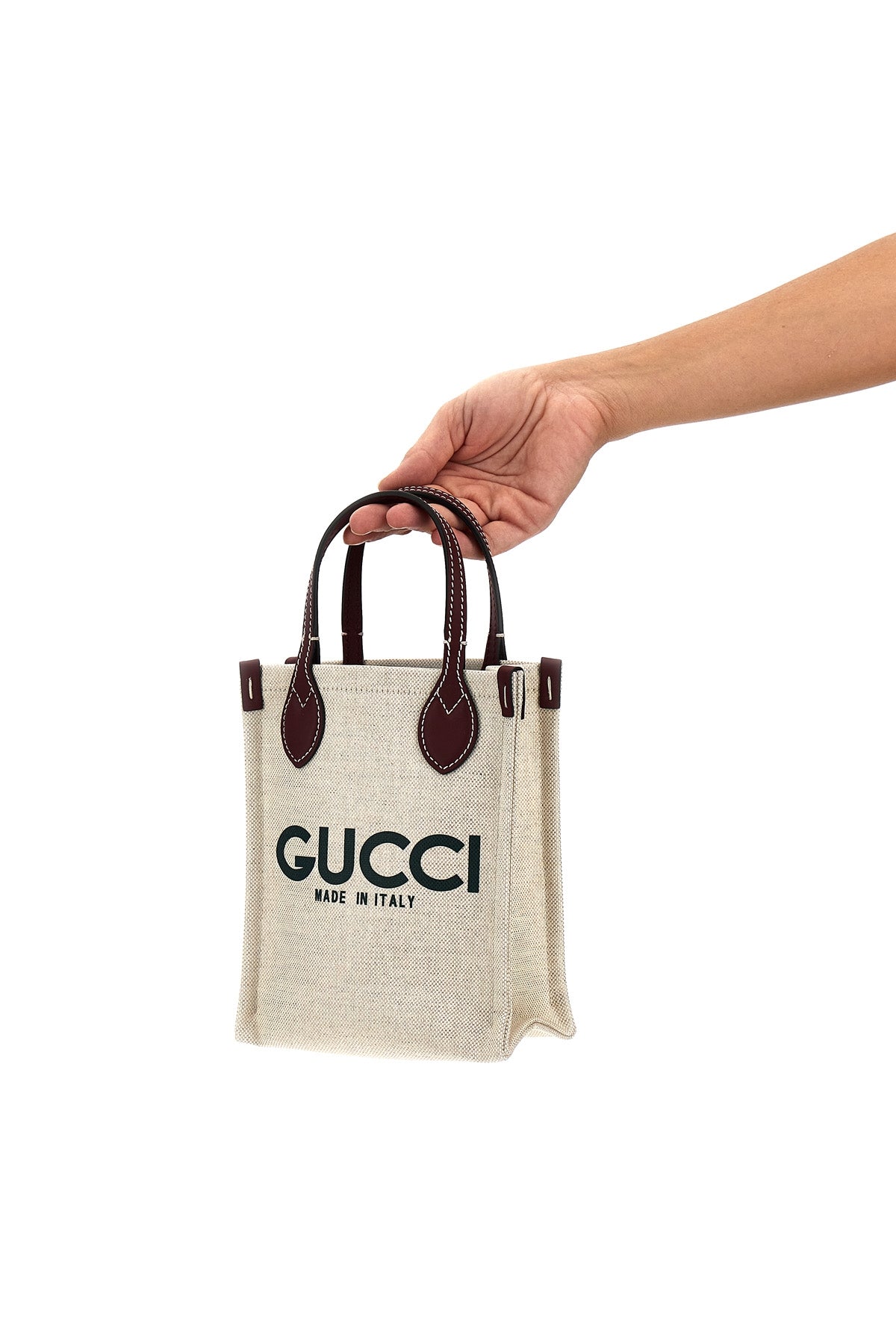 gucci canvas handbag