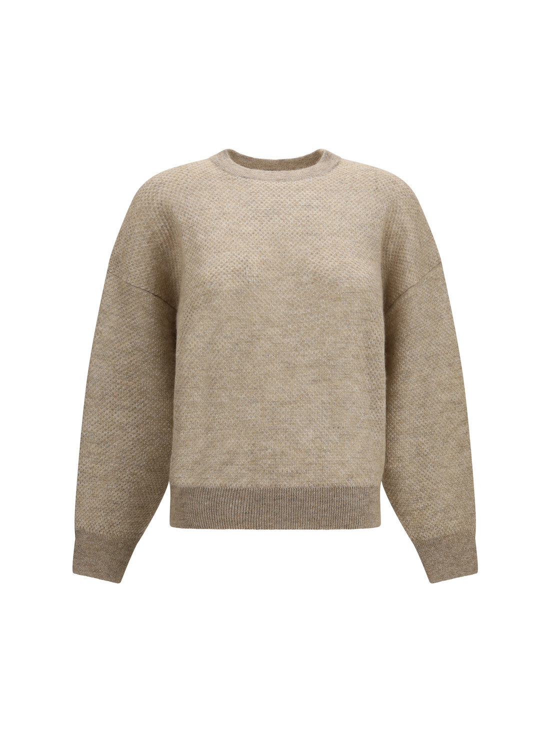 BRUNELLO CUCINELLI M open-knit crewneck sweater