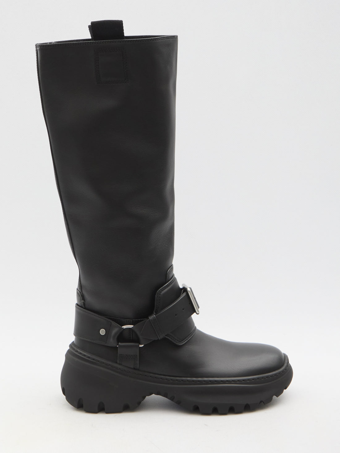 BURBERRY 38 stomp high boots