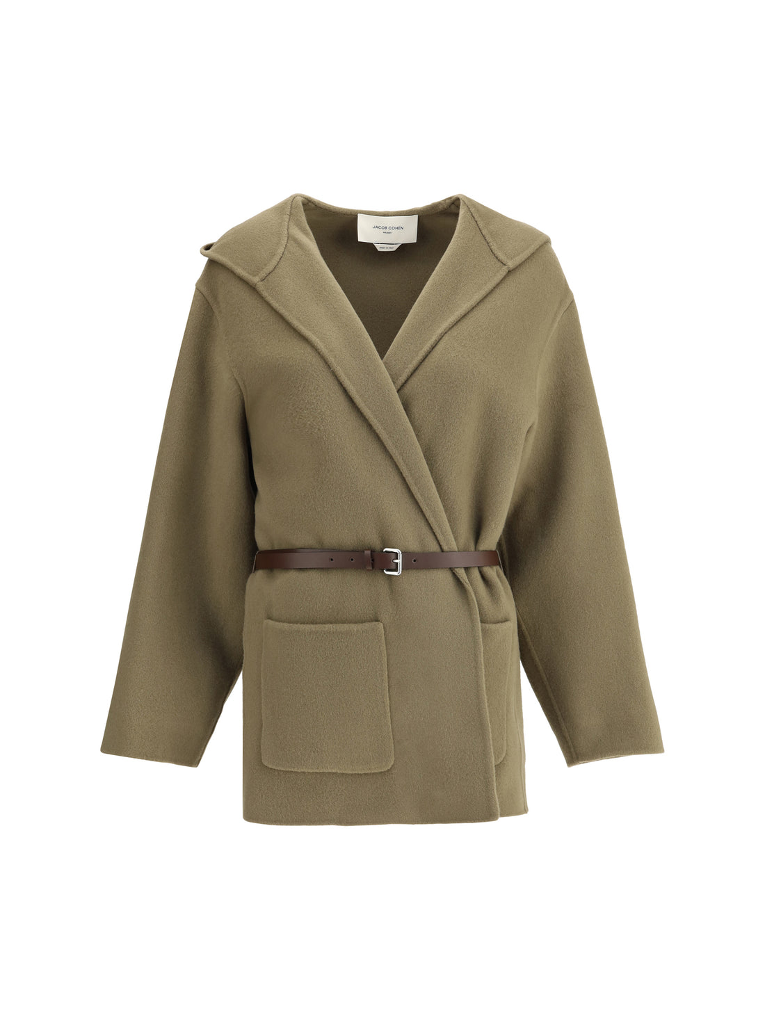 JACOB COHEN 40 double wool cloth caban jacket