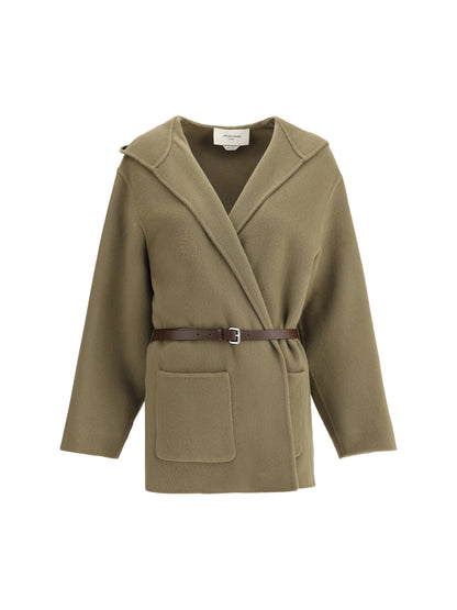 JACOB COHEN 40 double wool cloth caban jacket