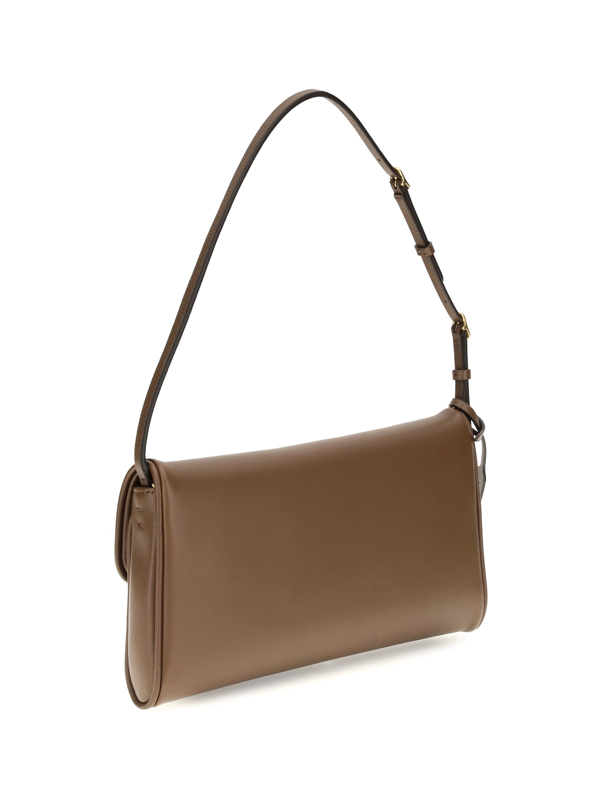 devain leather shoulder bag