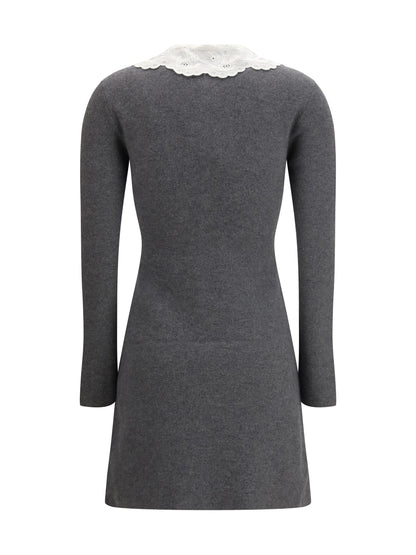 SELF-PORTRAIT S knit mini dress