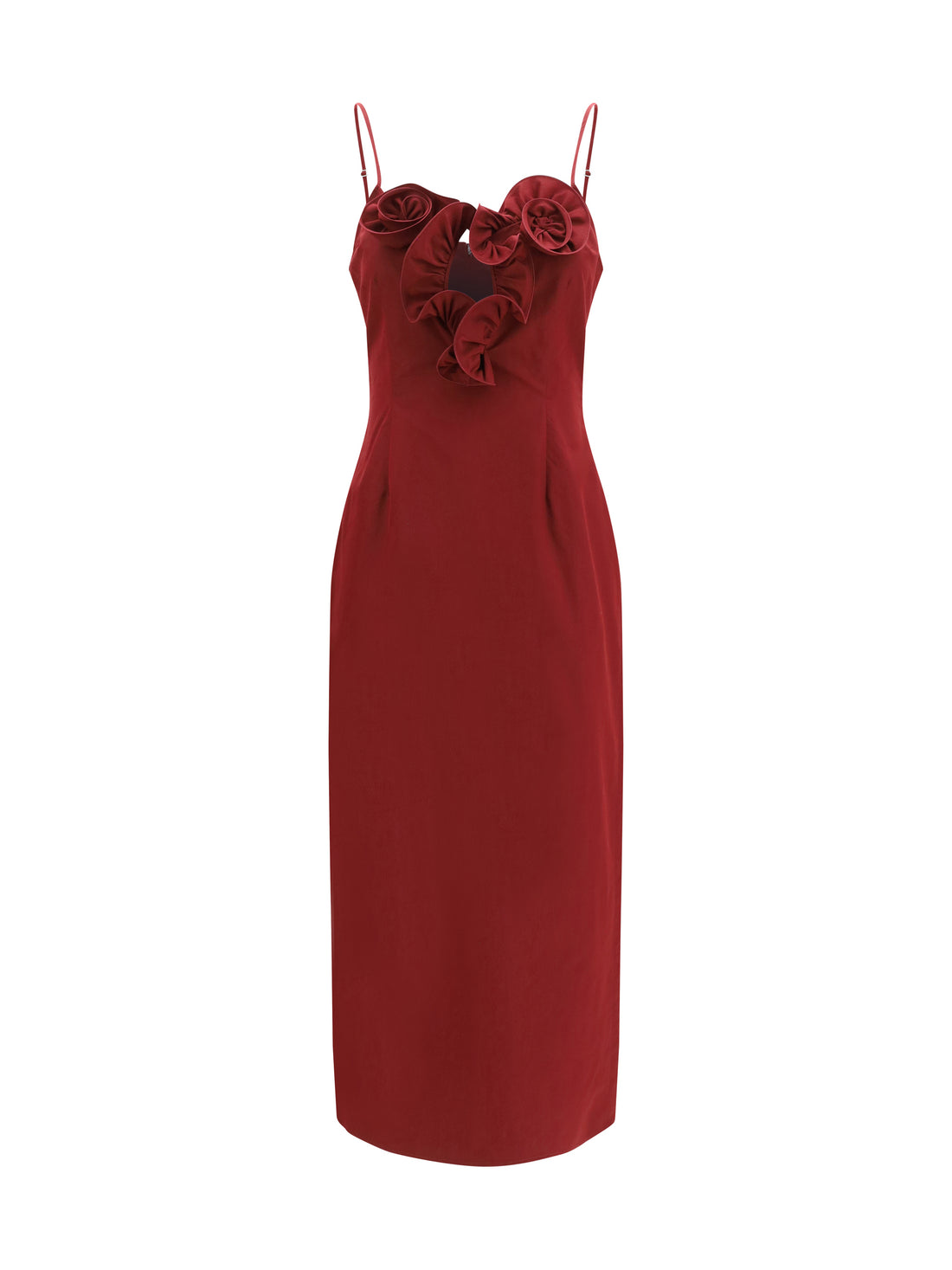 MAGDA BUTRYM 36 flower detail midi dress