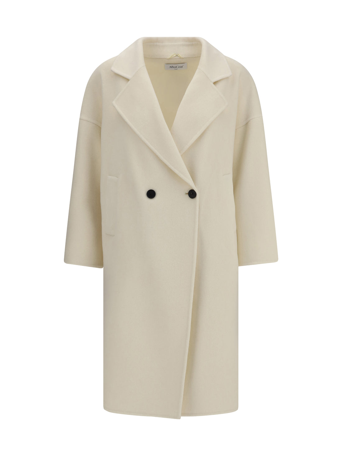 AFTERCOAT 42 double-breasted long coat