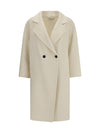 double-breasted long coat