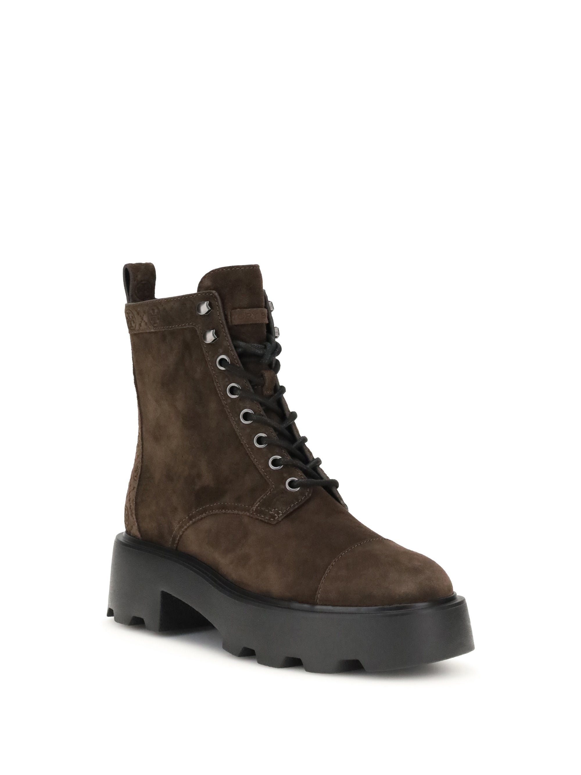 TORY BURCH 5.5 t ankle boots with grooved lug sole