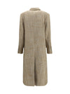 pilda herringbone wool-blend coat