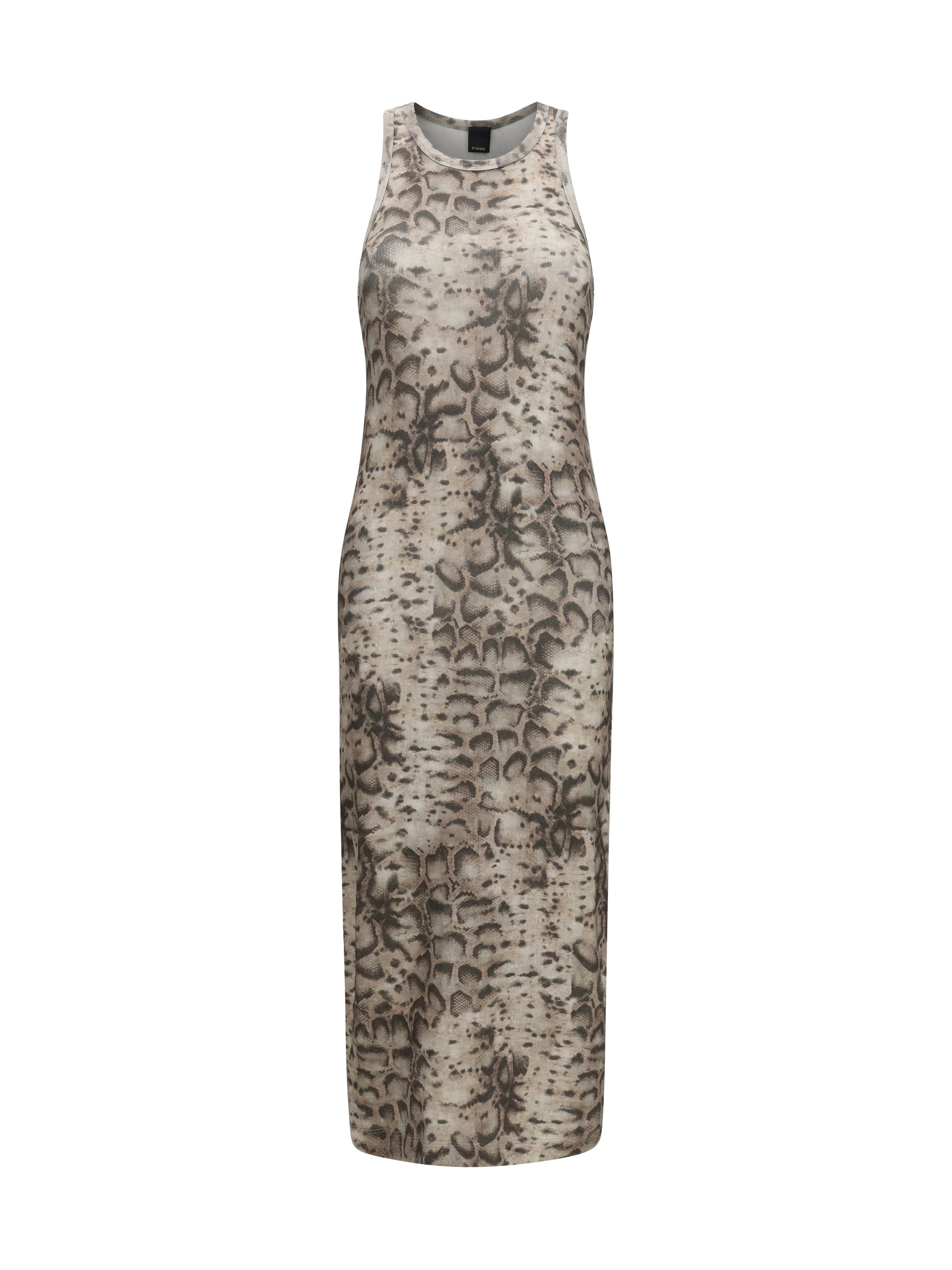 novoli midi animal print dess