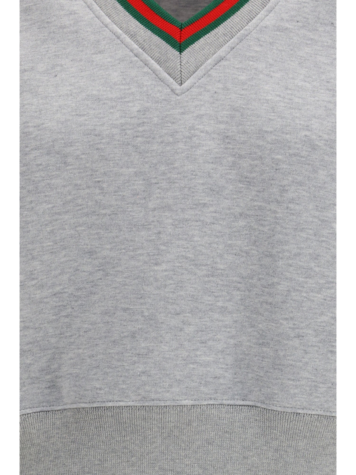 GUCCI S web cotton jersey sweatshirt 