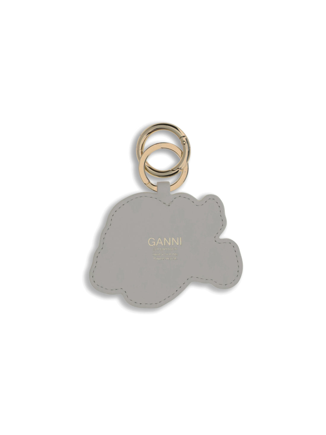 GANNI OS puppy keyring