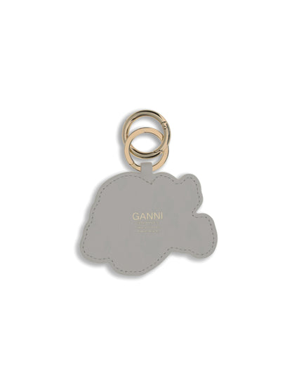 GANNI OS puppy keyring