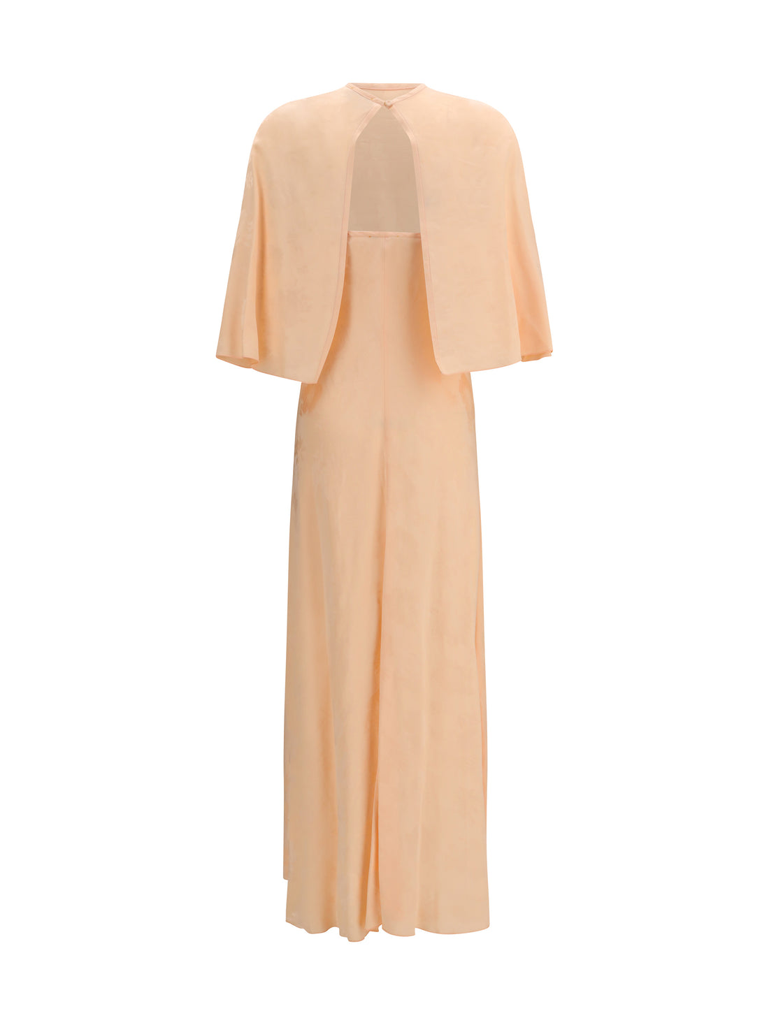 FORTE_FORTE 2 bouquet jacquard long dress
