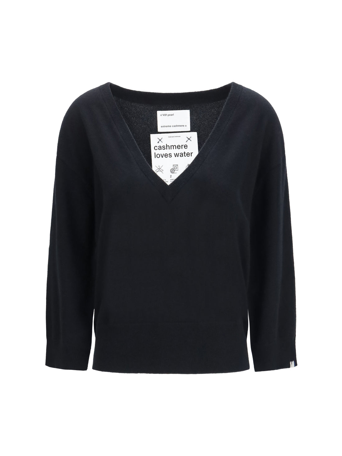 EXTREME CASHMERE OS n°491 pearl cashmere sweater