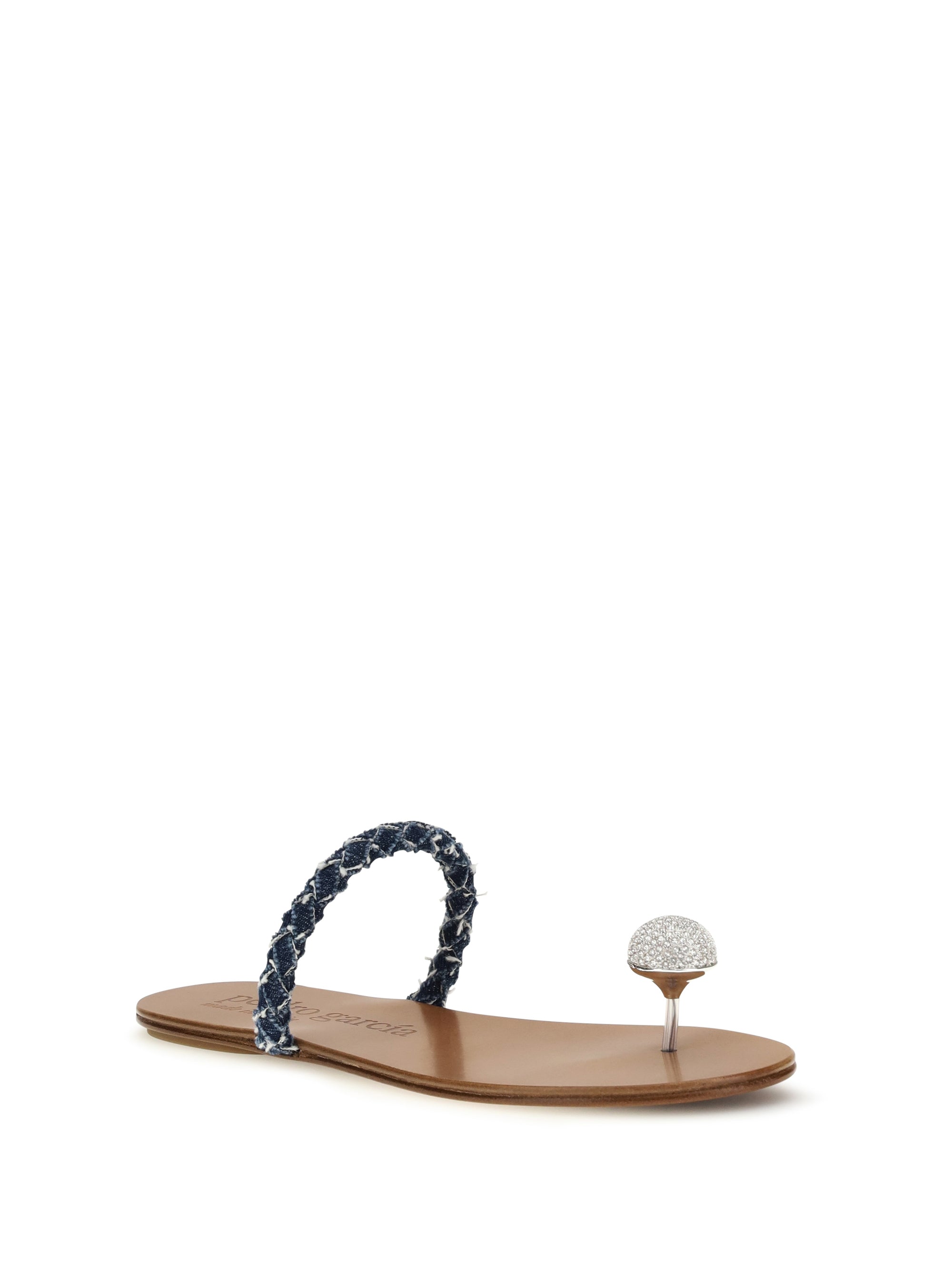 jewel-embellished sandals