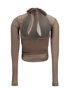 ballerina top with scarf