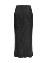 GONGDID DESIGN OS wavy midi skirt
