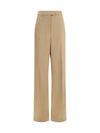 tailored elegance pants in double stretch duchesse