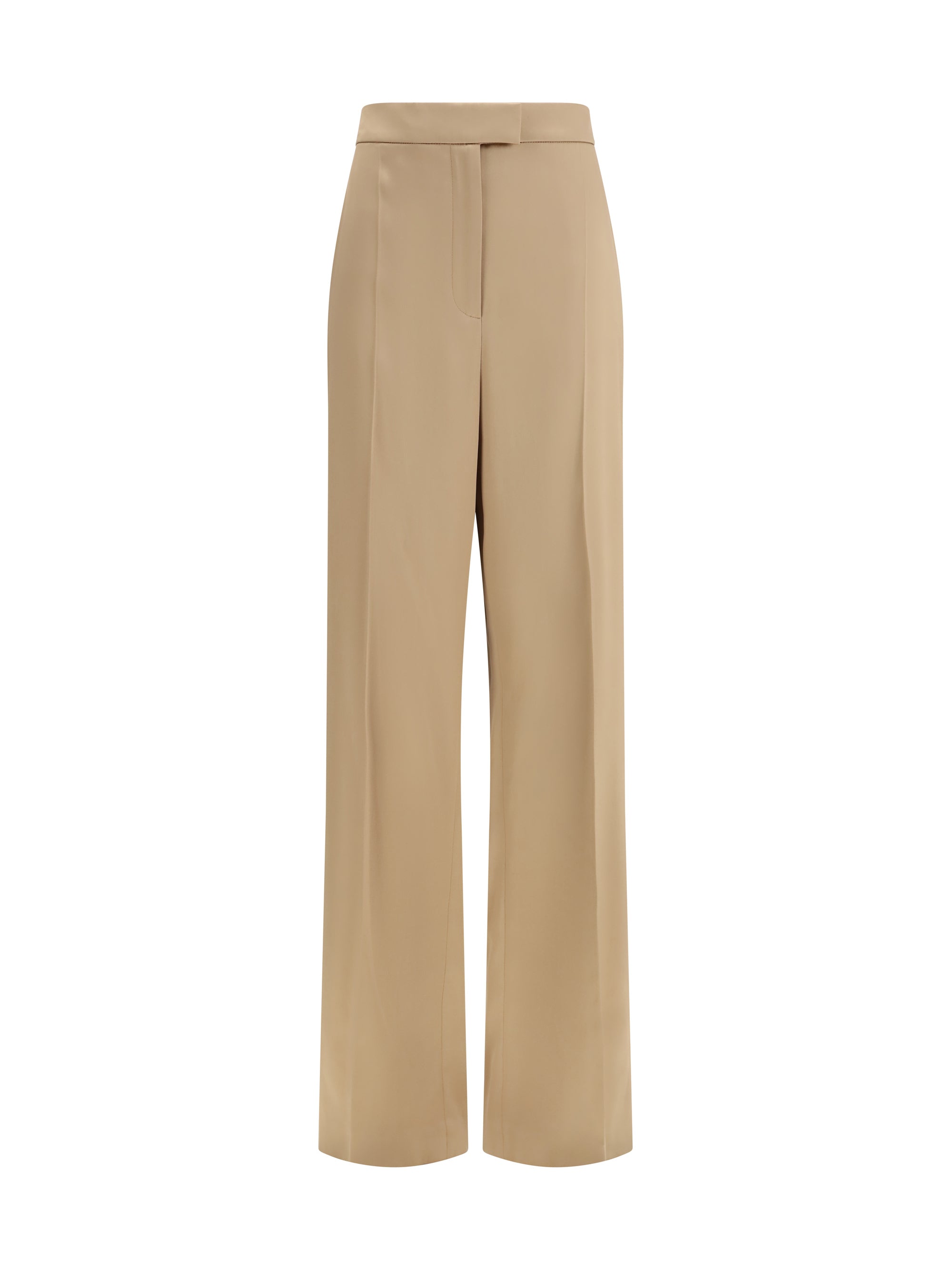 tailored elegance pants in double stretch duchesse