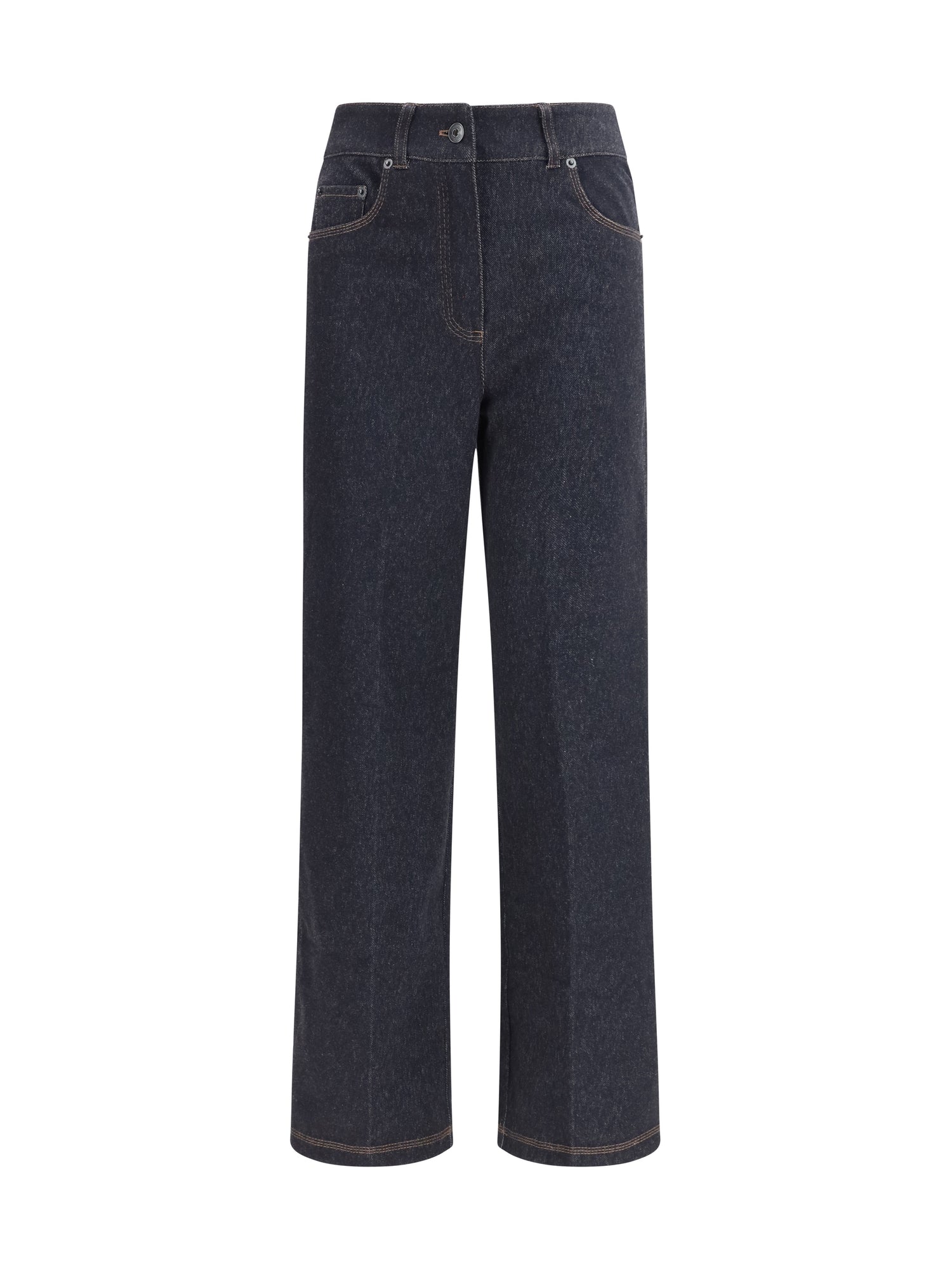 MAX MARA PURE L ribes five-pocket pants
