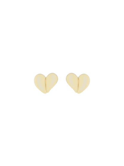 BOTTEGA VENETA OS heart-shaped earrings 