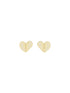BOTTEGA VENETA OS heart-shaped earrings 