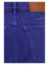 cotton denim pants
