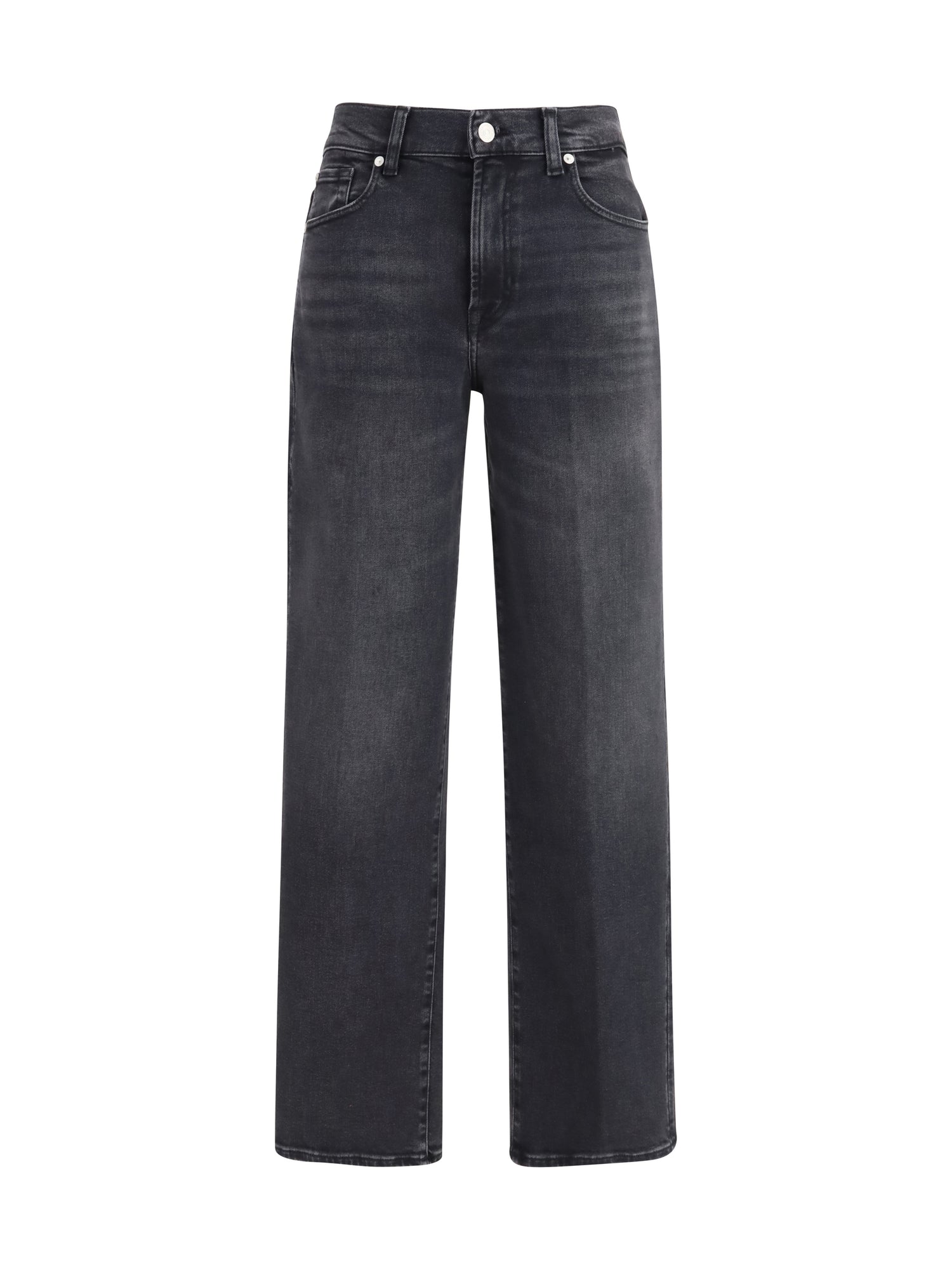 7FOR 24 stovepipe straight jeans