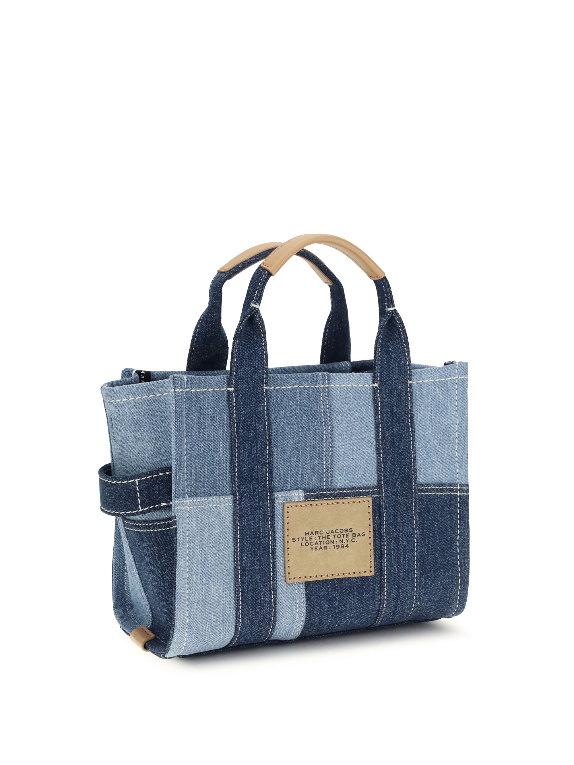 MARC JACOBS OS denim tote bag