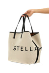 logo canvas shopping bag