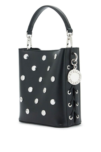 mini bucket bag frayme with studs