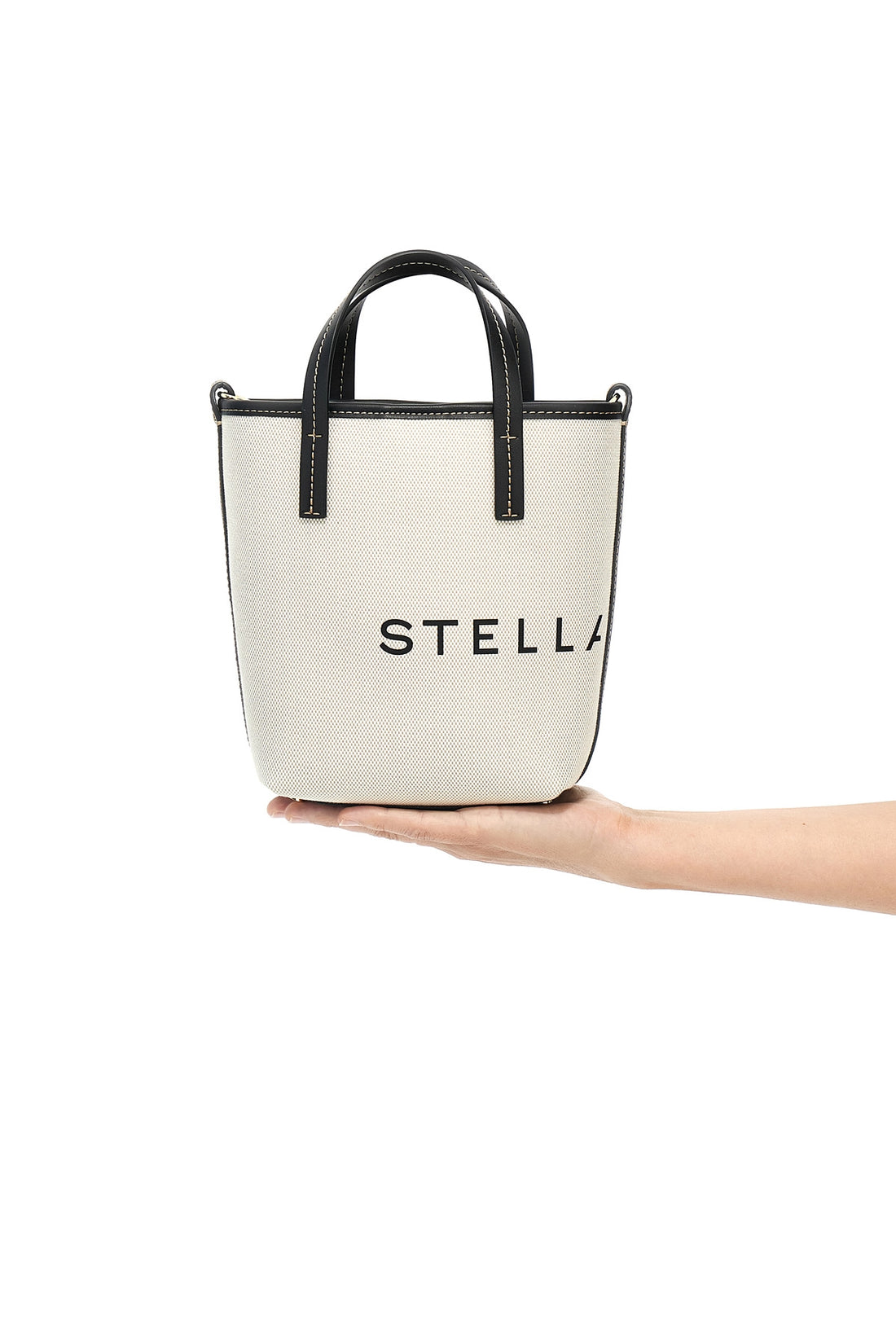 STELLA MCCARTNEY OS canvas shopping bag