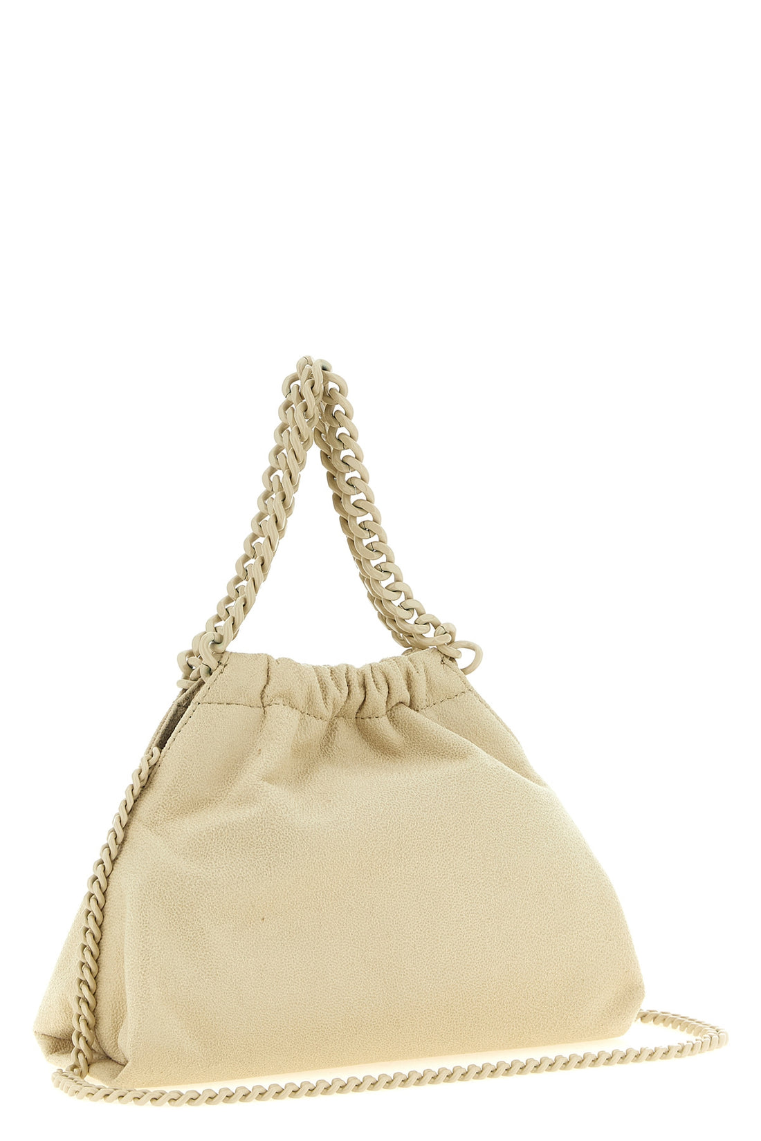 STELLA MCCARTNEY OS the falabella mini drawstring bag by stella mccartney redefines contemporary lux