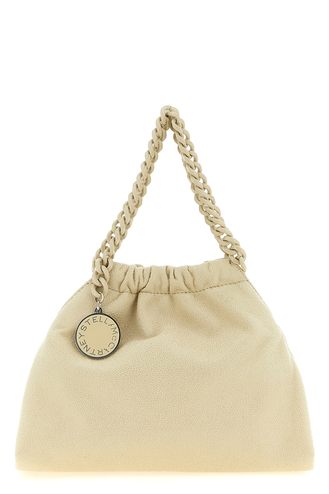 STELLA MCCARTNEY OS the falabella mini drawstring bag by stella mccartney redefines contemporary lux