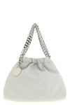falabella mini drawstring handbag in matte eco shaggy deer fabric