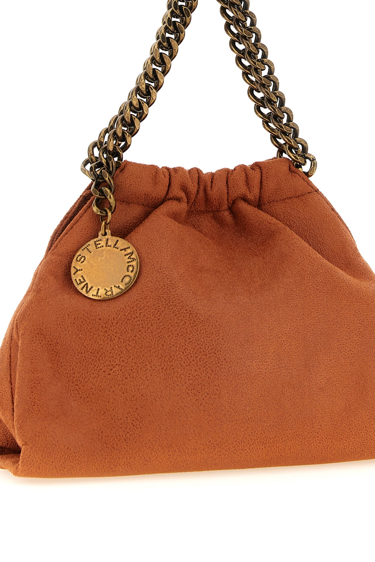 the stella mccartney falabella mini drawstring shoulder bag redefines the codes