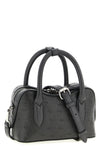 ryder crossbody bag in ostrich leather-effect fabric
