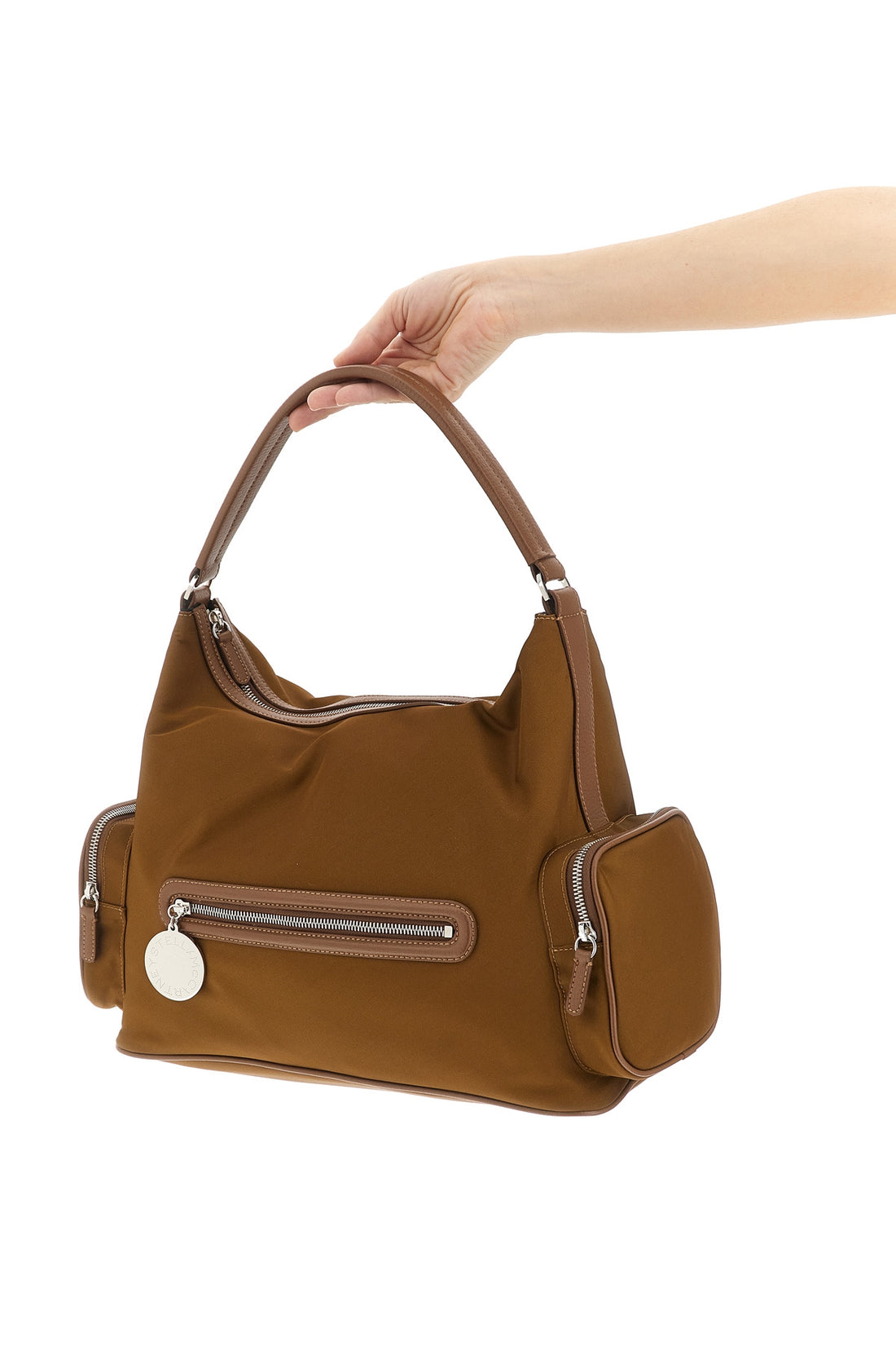 STELLA MCCARTNEY OS econyl® dartmoor handmade shoulder bag